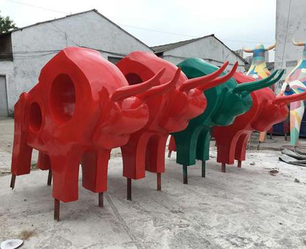 池州芜湖玻璃钢雕塑公司 (2)